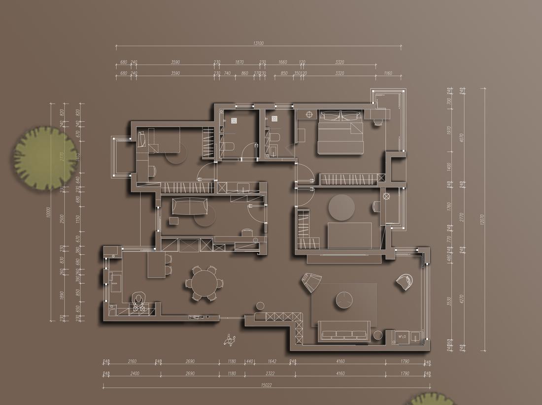 觅棠丨留白屿下空间建筑-42