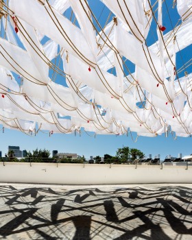 The Fifth Space Installation at Lieblinghaus / SZCZ Jakub Szczesny + Hadas Tuval
