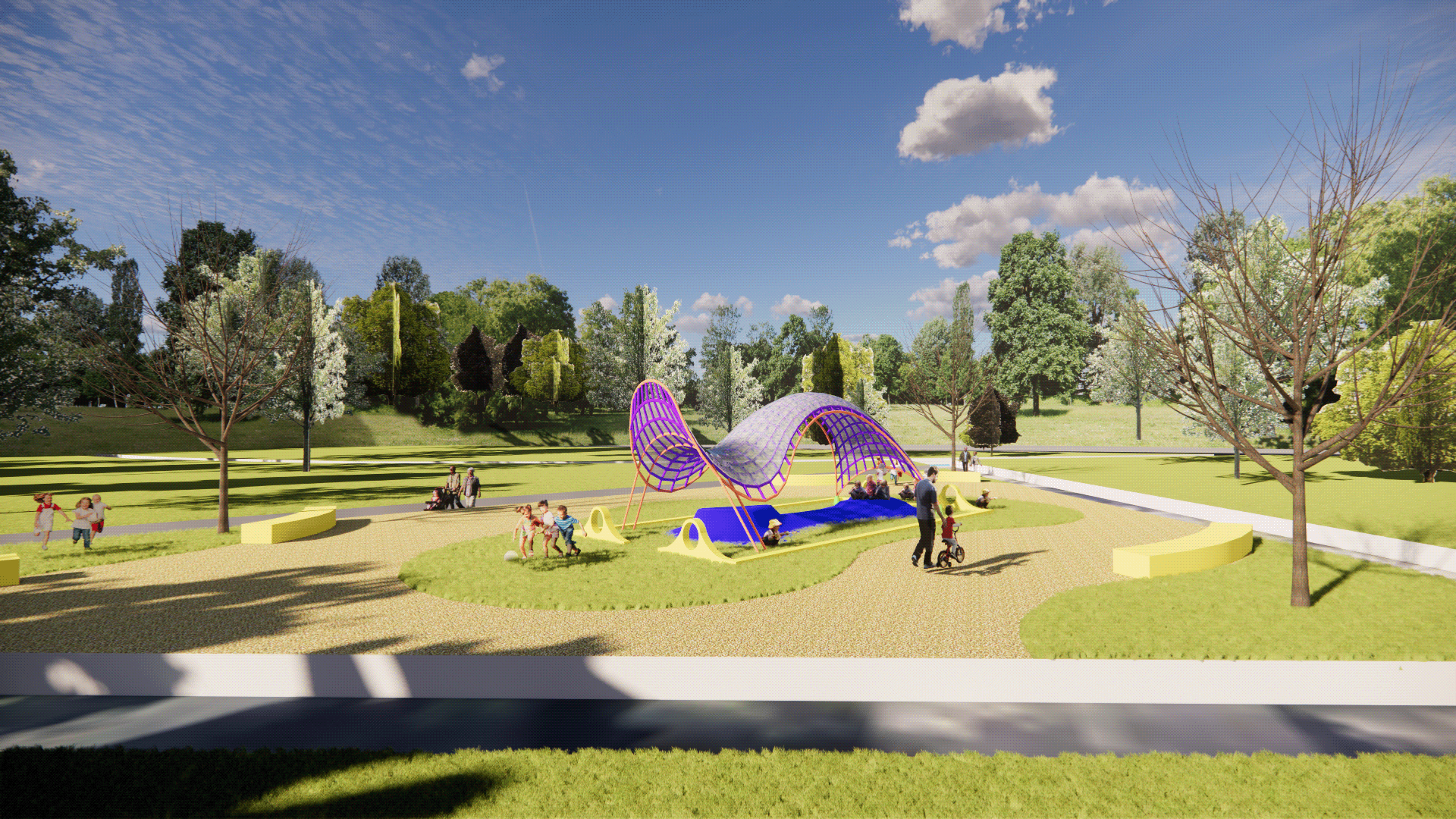 PUBLIC SPACE FOR CHILDREN | ARCHITECTURE PROJECT-5