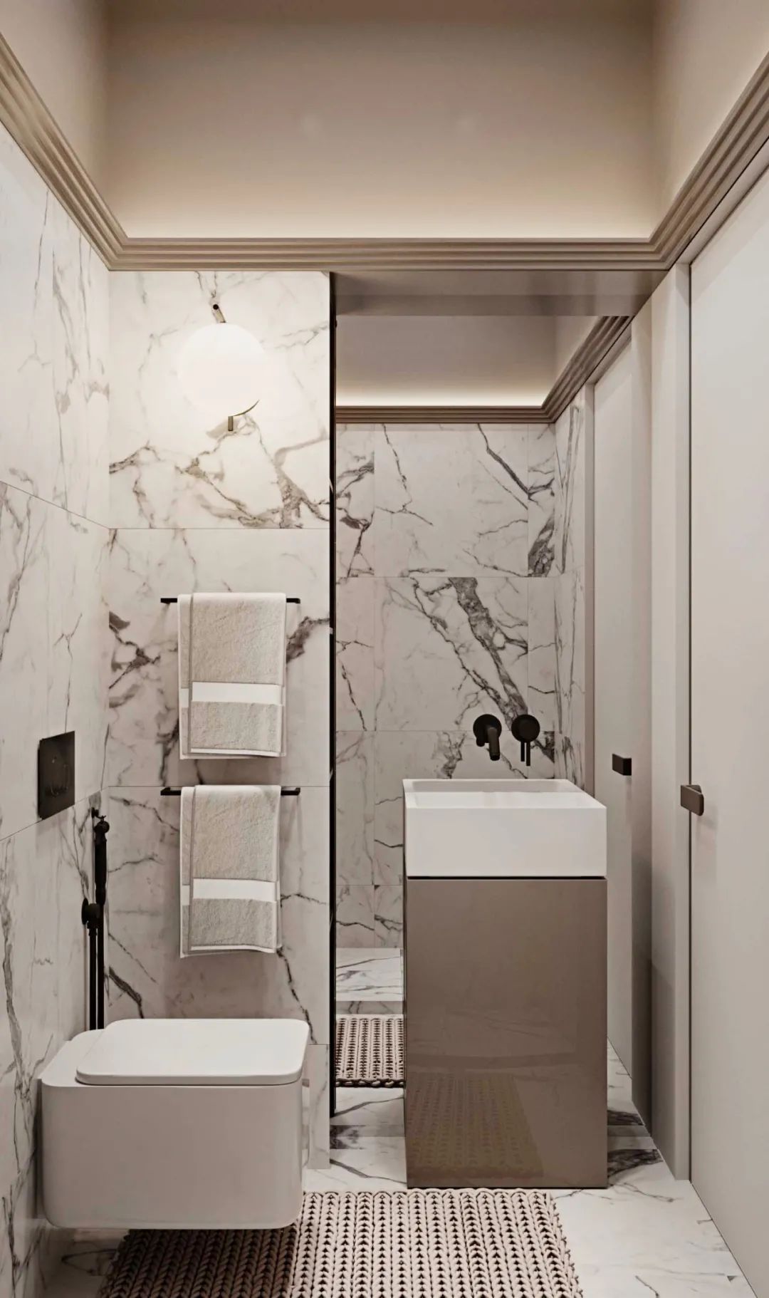 简约古典风格的空间美学演绎丨PRIMESTUDIA,MART Architects-91