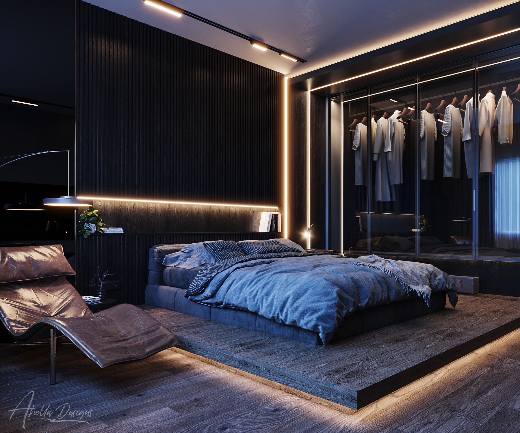 黑暗·卧室丨埃及亚历山大丨Arch. Ahella Hamed-5