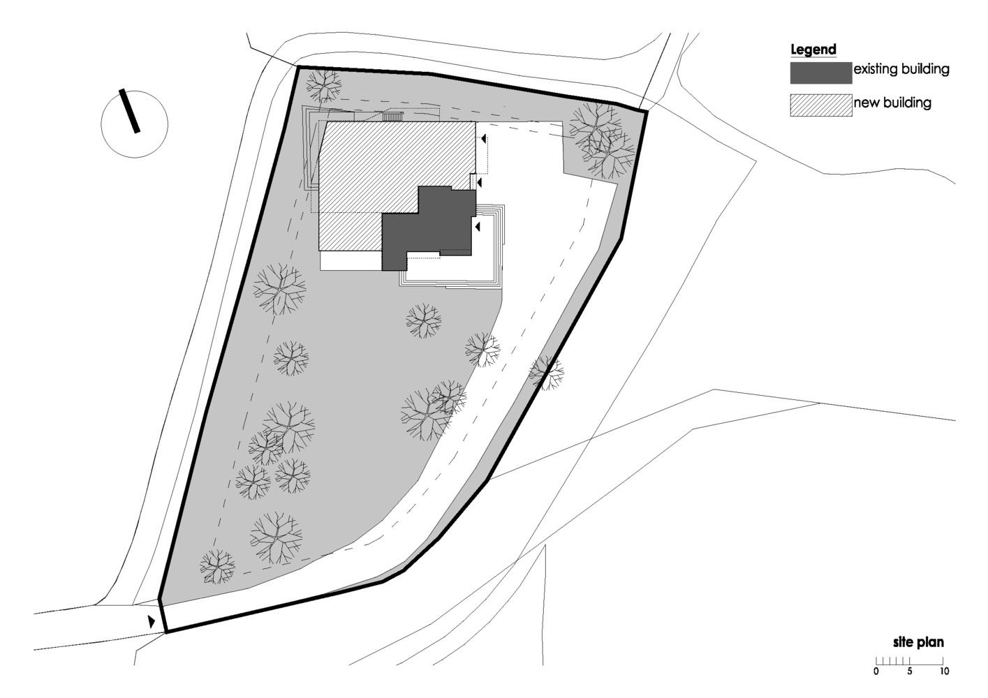 保加利亚历史果园住宅扩建，自然与现代融合-49