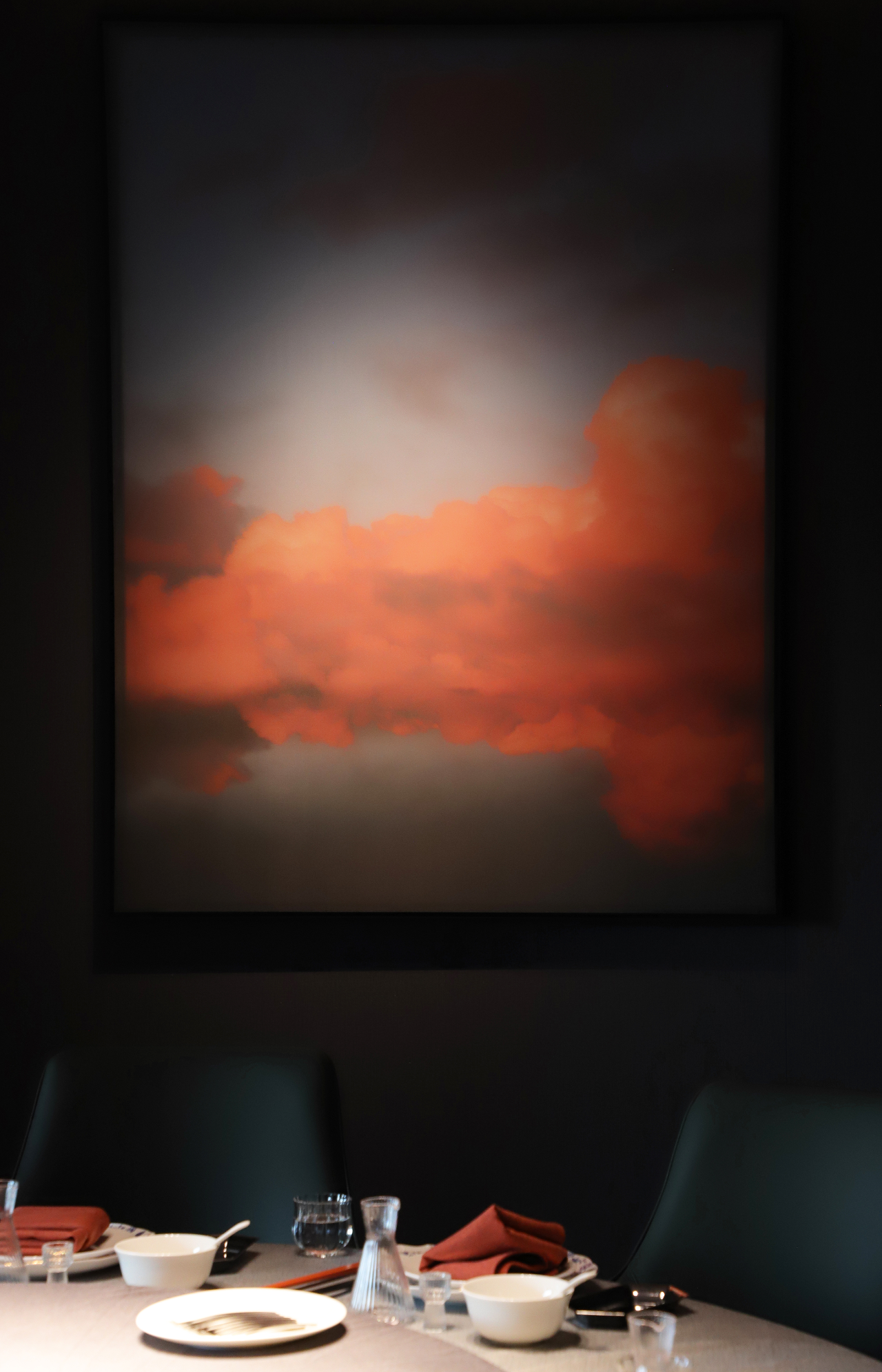 麒麟晟餐厅丨中国郑州丨杭州大相设计-56