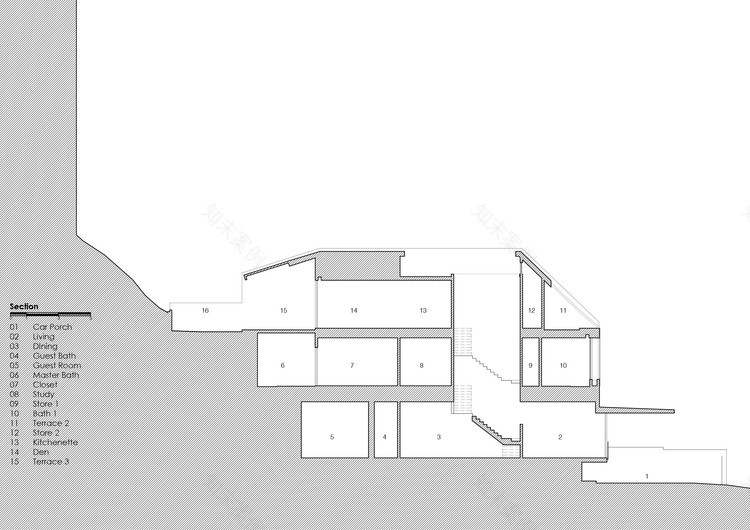 新加坡多代家庭半独立屋设计-13