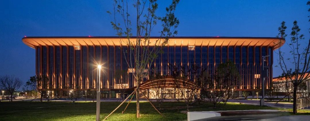 信息的纽带大地的图景|北京新国展二期建筑照明设计-89
