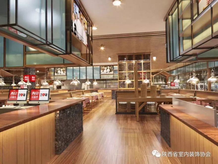 西贝莜面村 | 原木时尚,动线优化-11