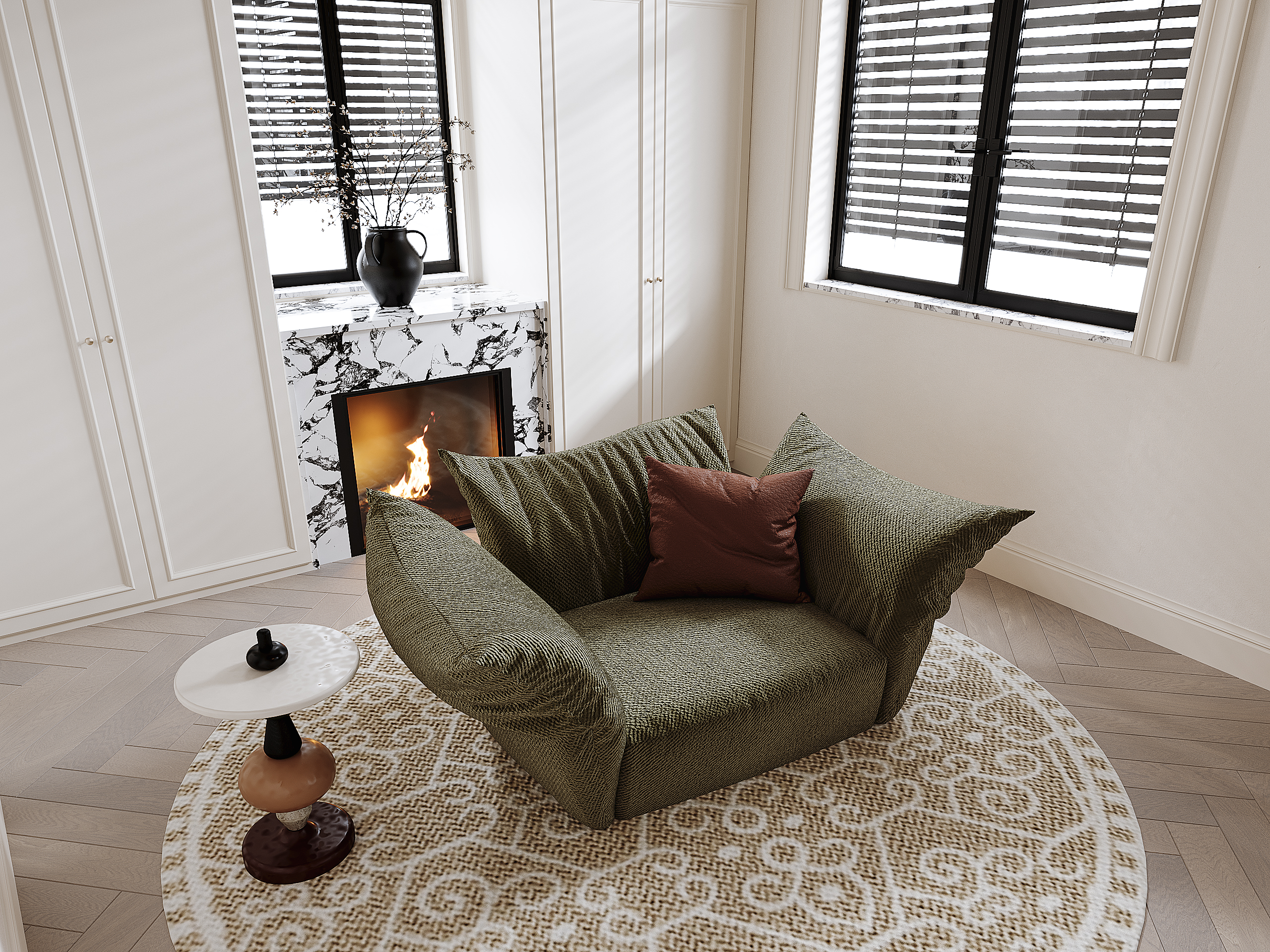 轻法式别墅空间-3