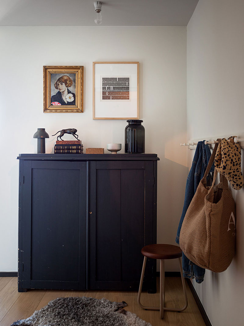 斯德哥尔摩工业风公寓的温馨乡村设计-24