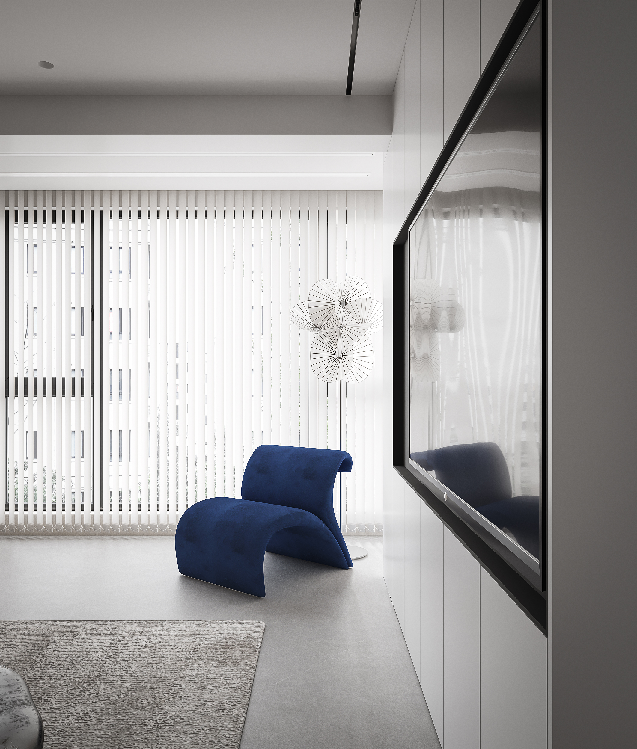 现代极简丨小九空间设计-14