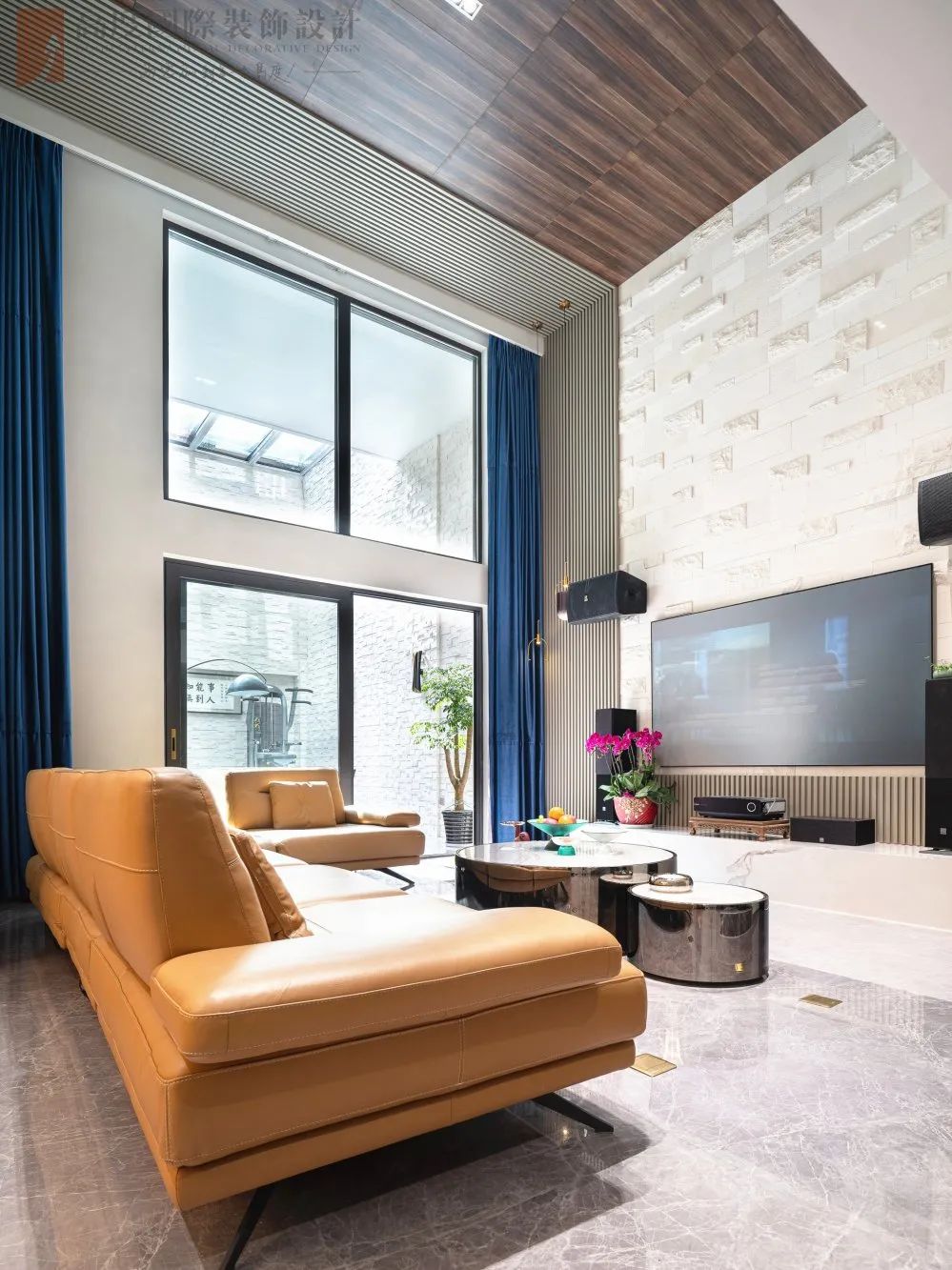 现代轻奢风格纯水岸别墅设计丨中国武汉丨高度国际装饰设计集团武汉公司-22