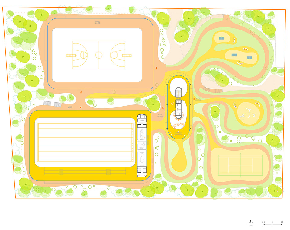 松江泗泾体育中心概念方案丨中国上海丨selgascano-48