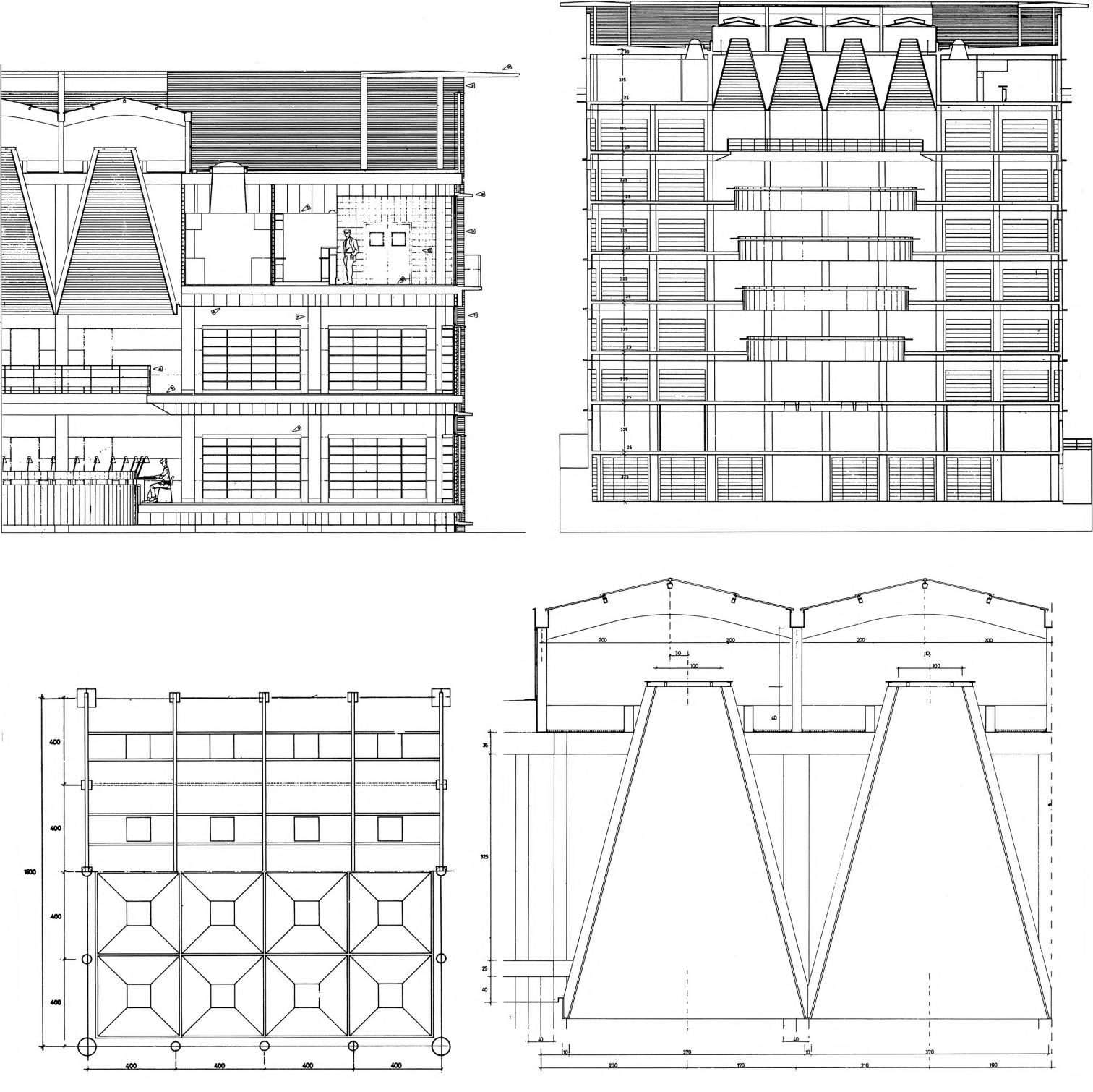 马德里大学图书馆 | 理性主义建筑的室内空间典范-21