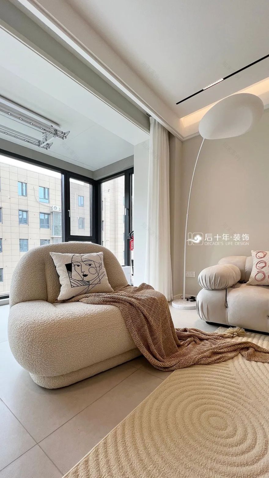 奶油风住宅丨中国盐城丨后十年装饰-30