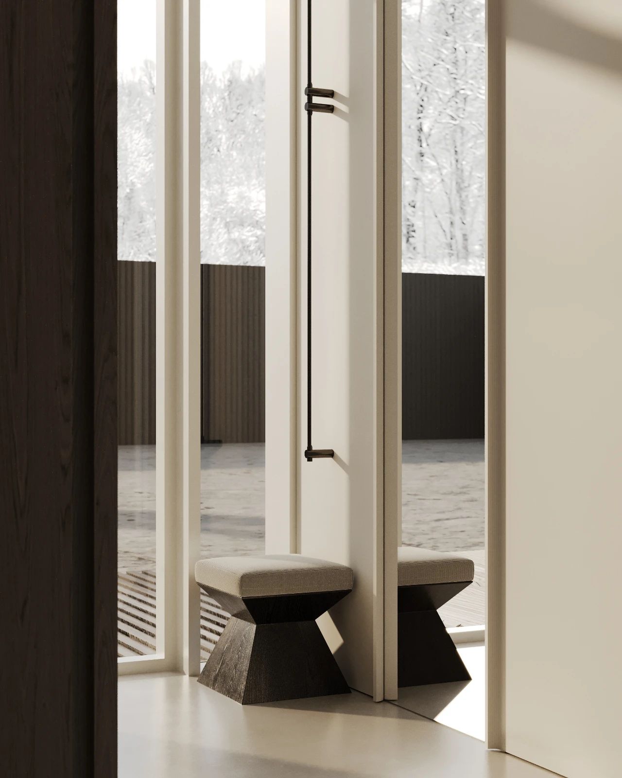 莫斯科地区豪华简约小屋丨俄罗斯莫斯科丨NUMÉRO A,,ATELIER D’INTERIEUR-6