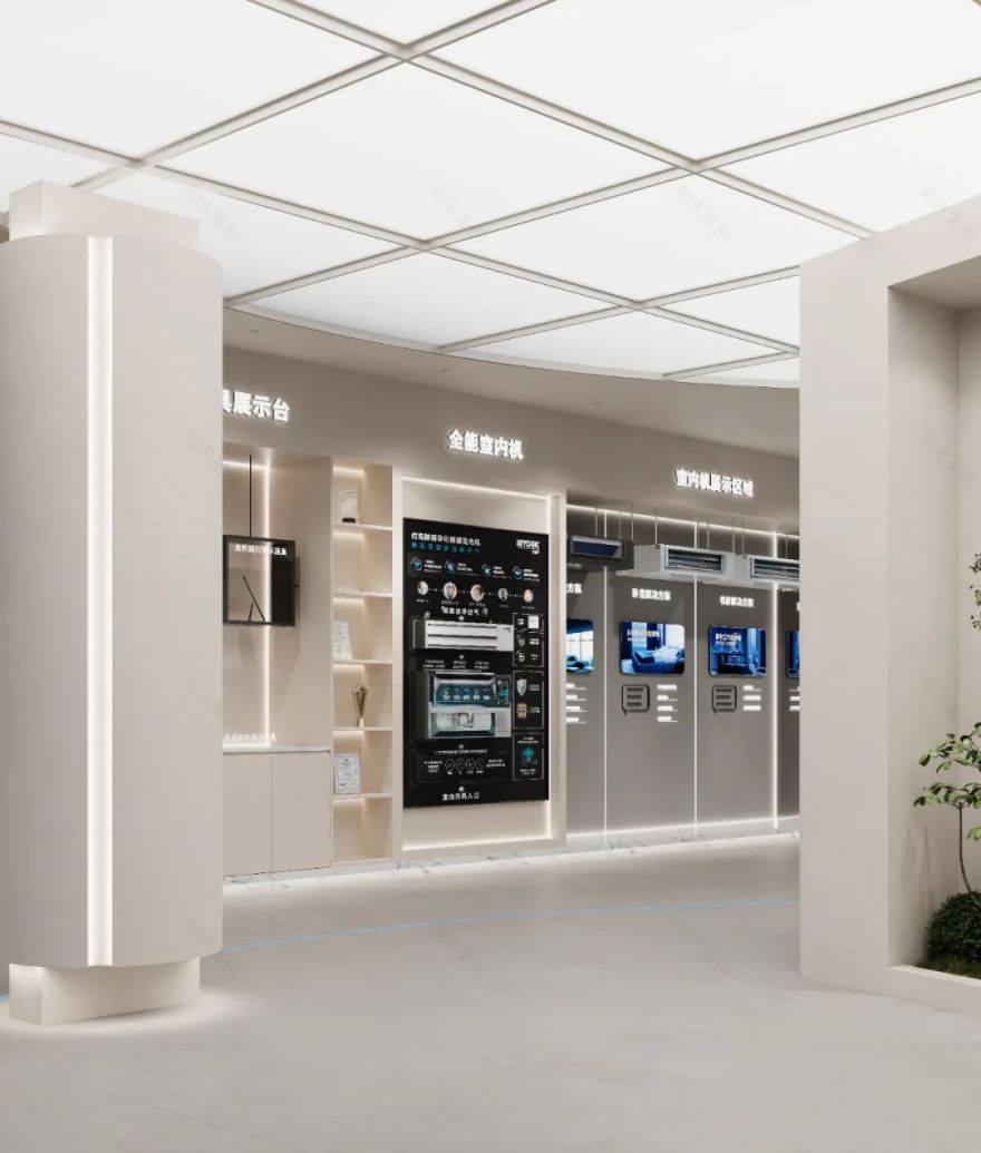260m²青岛胶州约克VRF中央空调展厅丨周笙笙展厅设计-24