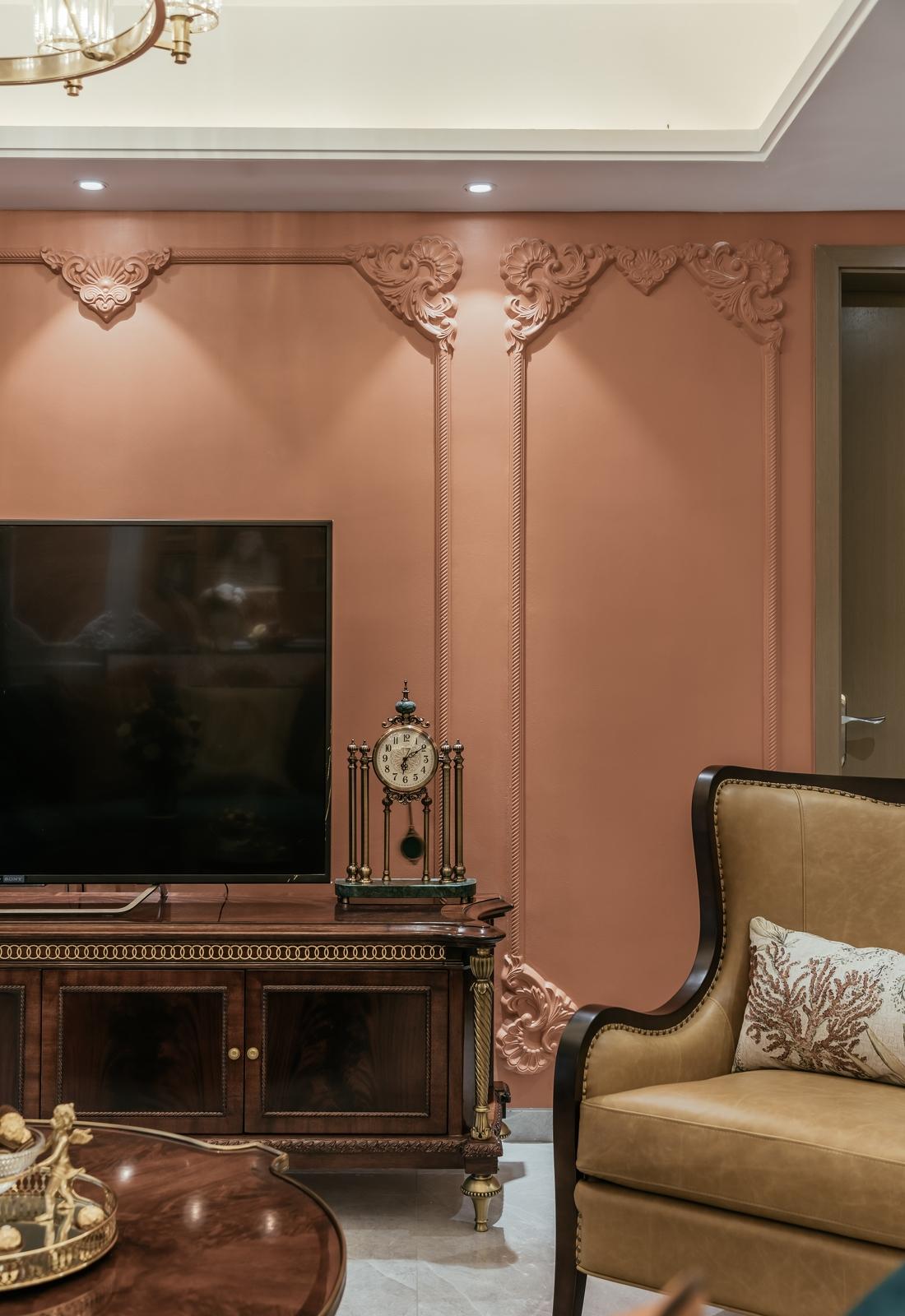 80㎡老屋变身的轻奢艺术空间-9