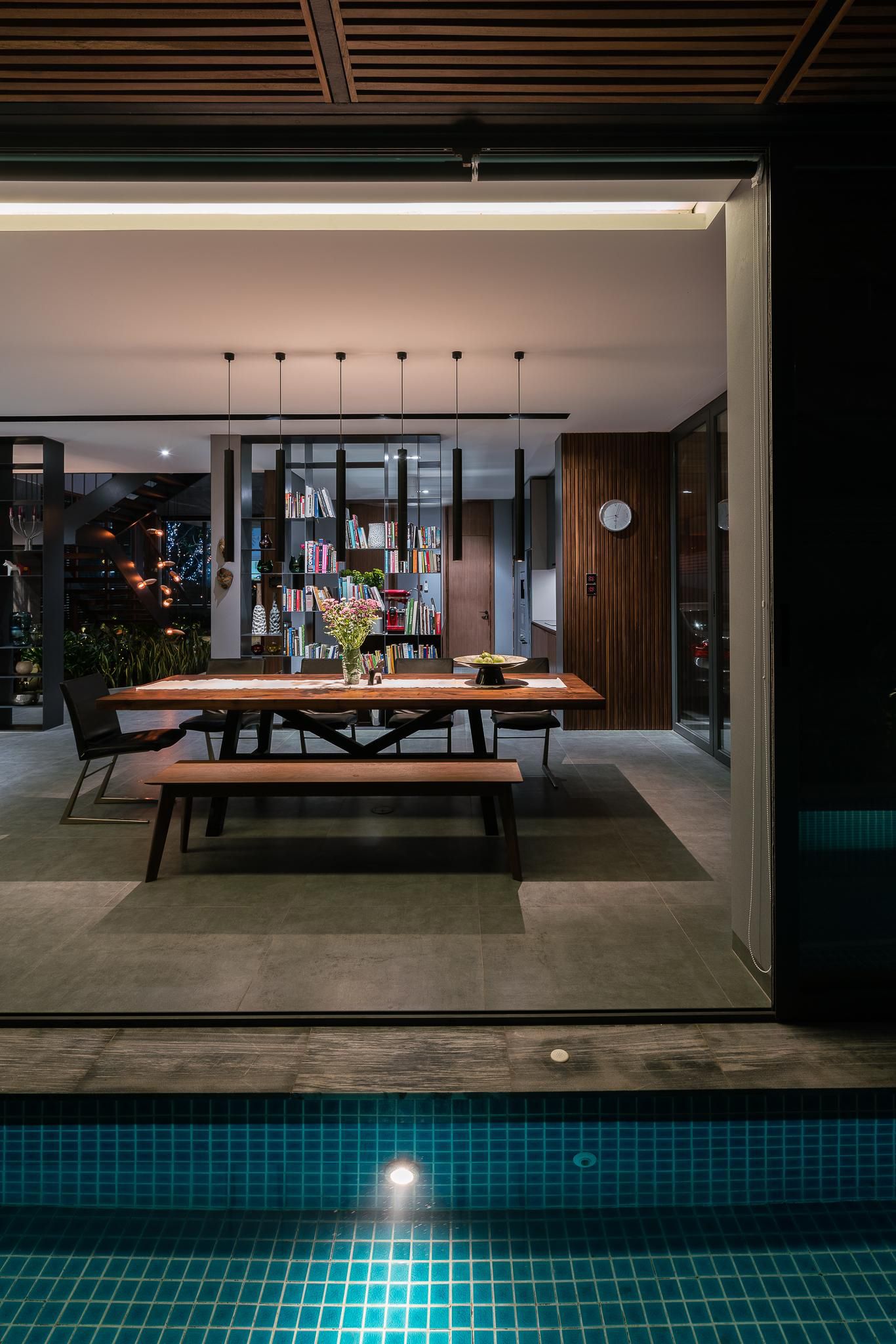 绿意盎然的城市绿洲 · Canopy Villa 度假屋设计-32