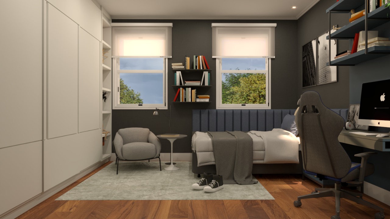 卡萨阿尔托博阿维斯塔 丹尼尔房间丨ZEDY ARQUITETURA-7