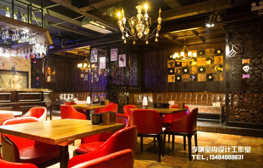 榆林 西西里酒吧 设计-29