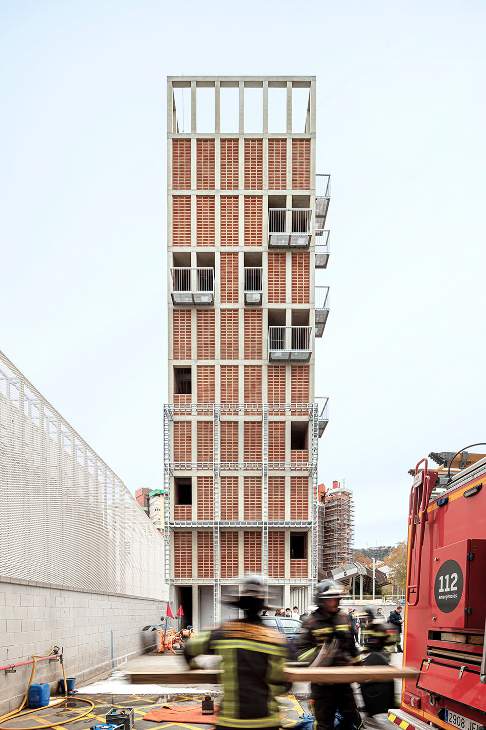 Vall d’Hebron 消防训练塔丨西班牙巴塞罗那丨Carles Enrich Studio-92