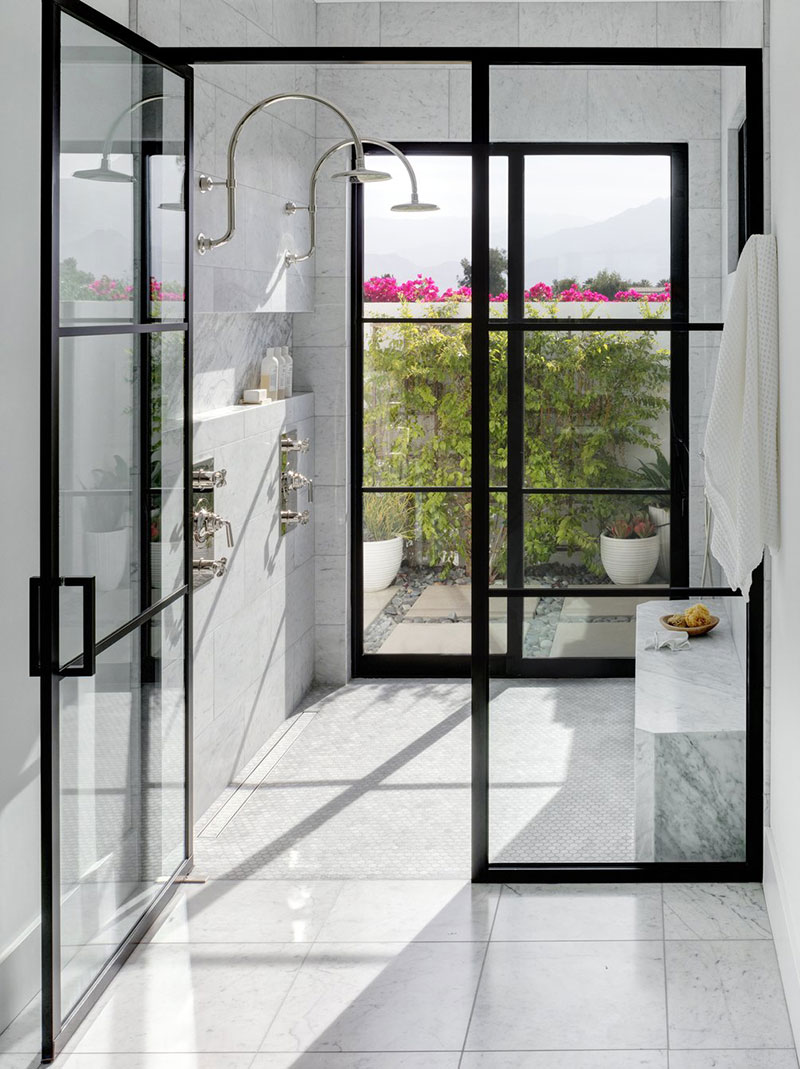 加州天堂泳池别墅，和谐内外空间-21