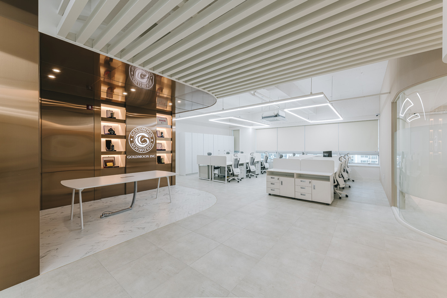 150 平现代高级通讯公司办公室设计-12