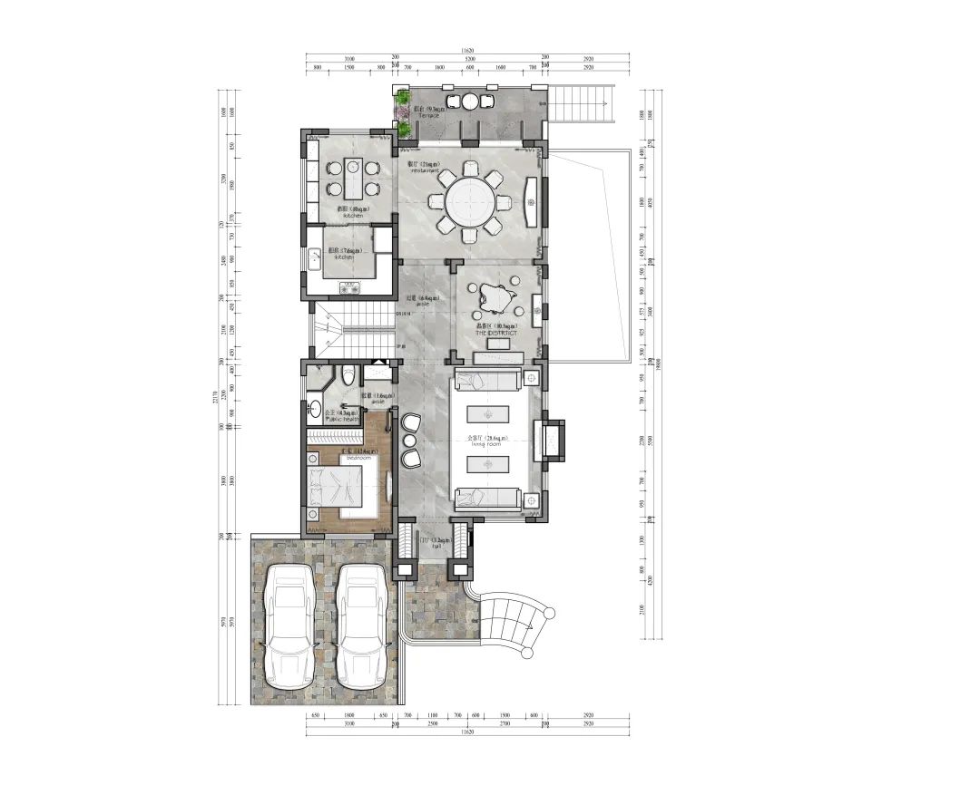 阳光下的现代中式别墅 · 500㎡长泰西郊设计案例解析丨中国上海丨温治国-43