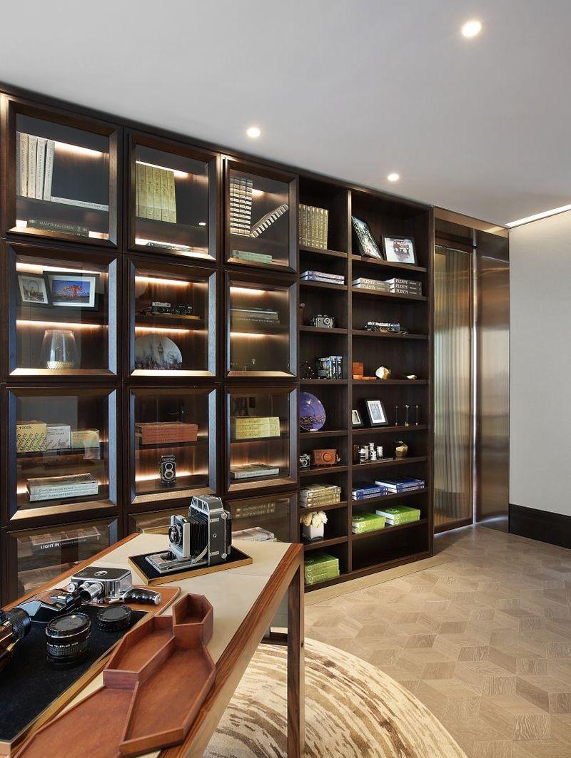 深圳天鹅堡D户型样板房 | 现代简约都市奢华空间-9