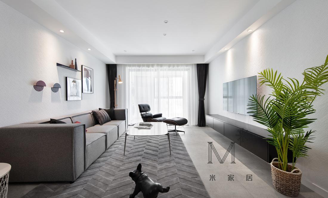 平层丨【一米家居】里舍 120m²北欧-3