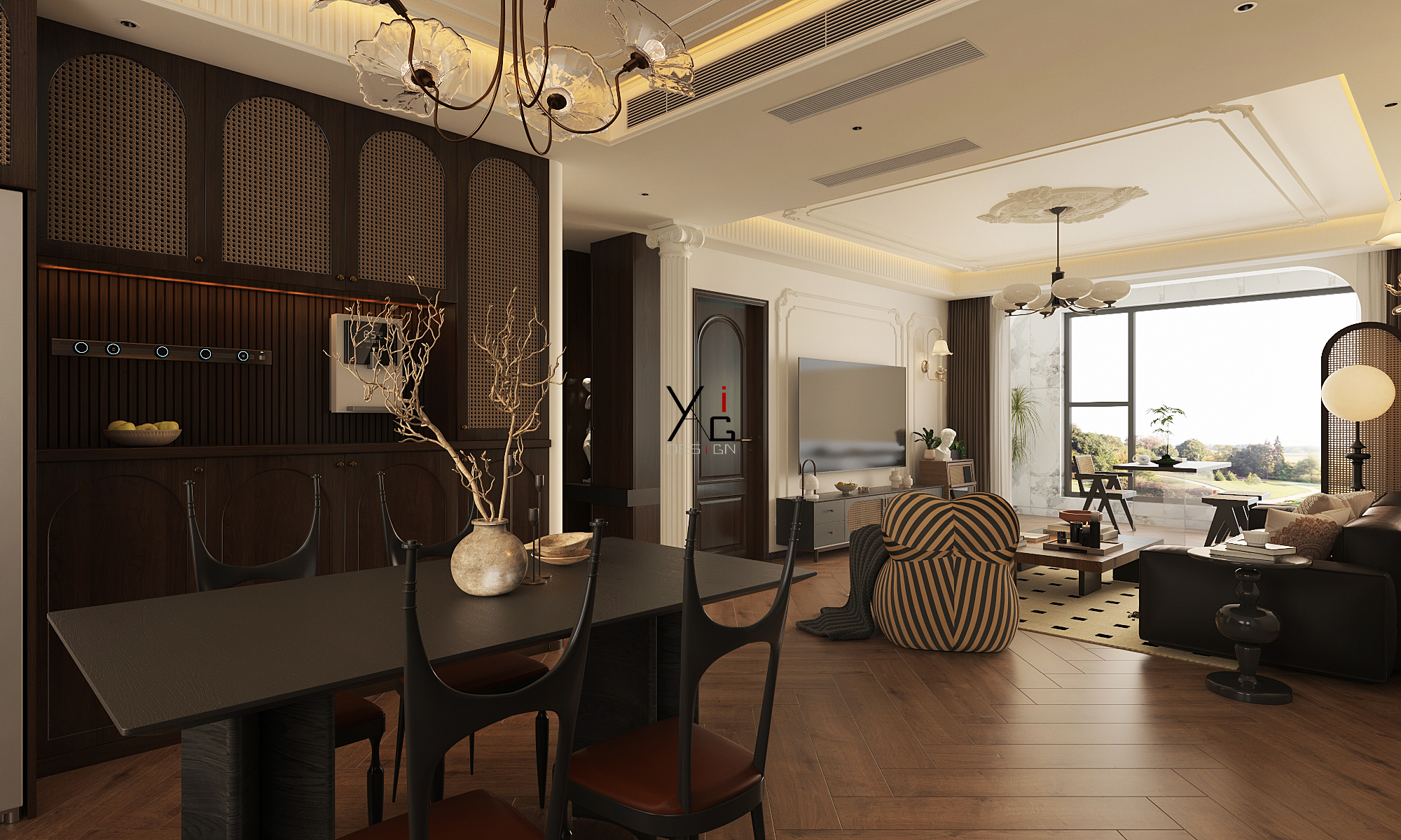 177平米法式复古装修案例-20