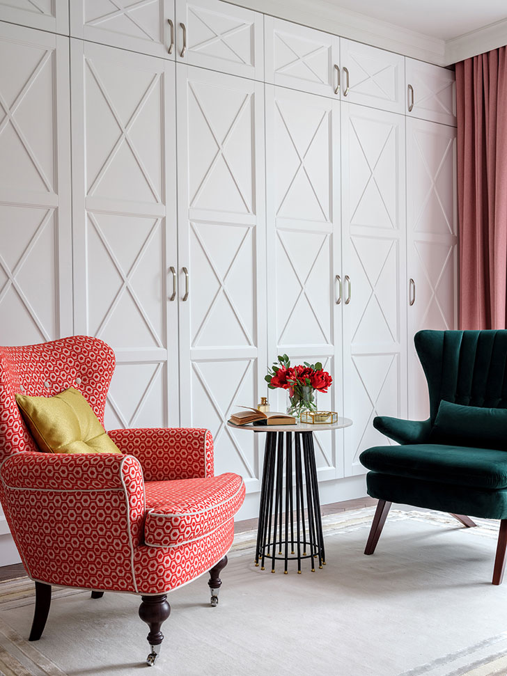 莫斯科郊区多彩私宅设计-16