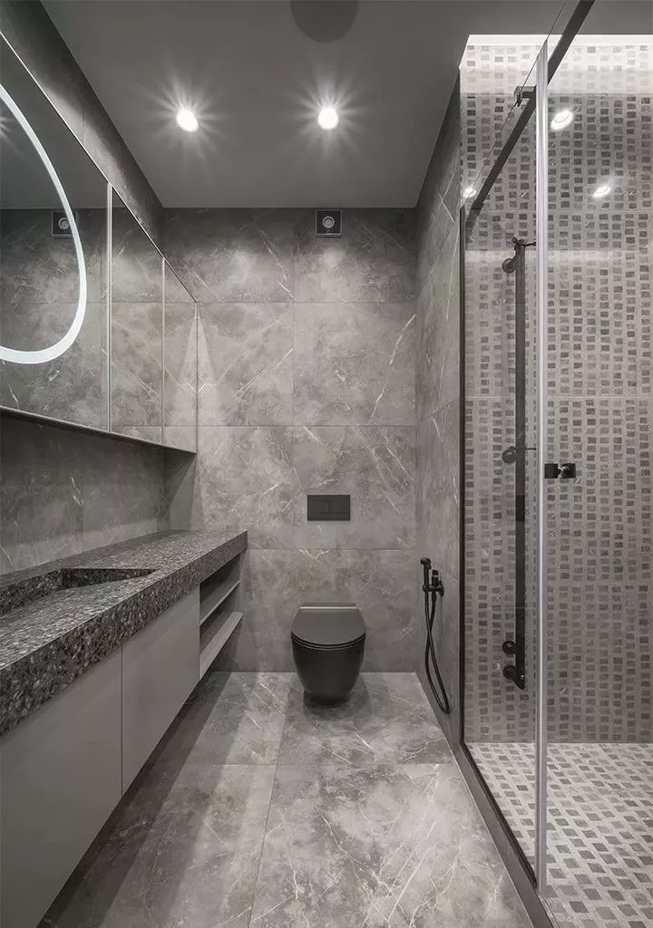 经典高级灰设计，金属和石材的完美搭配  IQOSA Architect-41