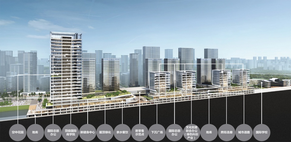 杭州亚运村万科日耀之城滨水商业项目丨中国杭州丨HKS-25