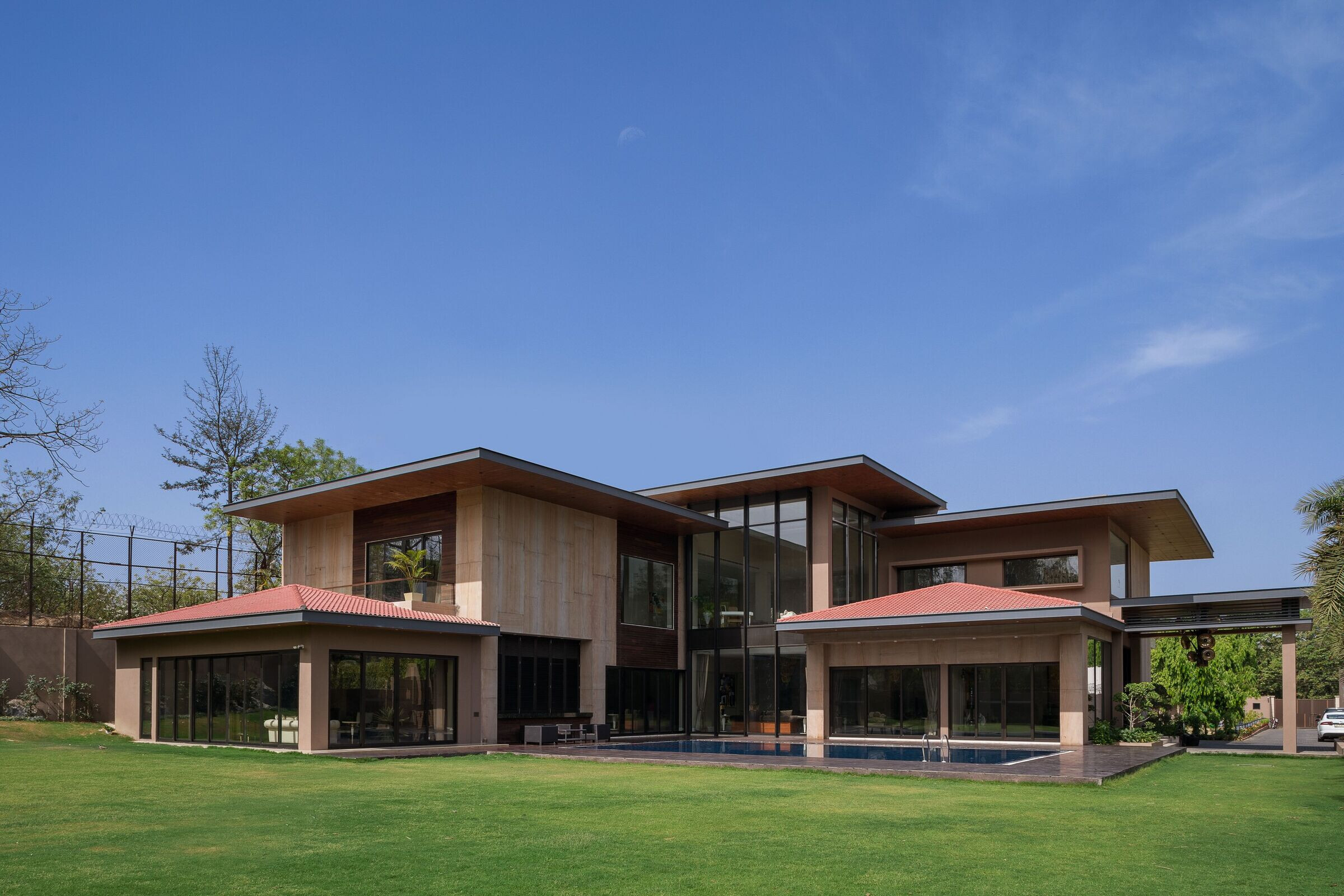 绿意盎然的新德里 Panther House丨印度新德里丨Aparna Kaushik-18