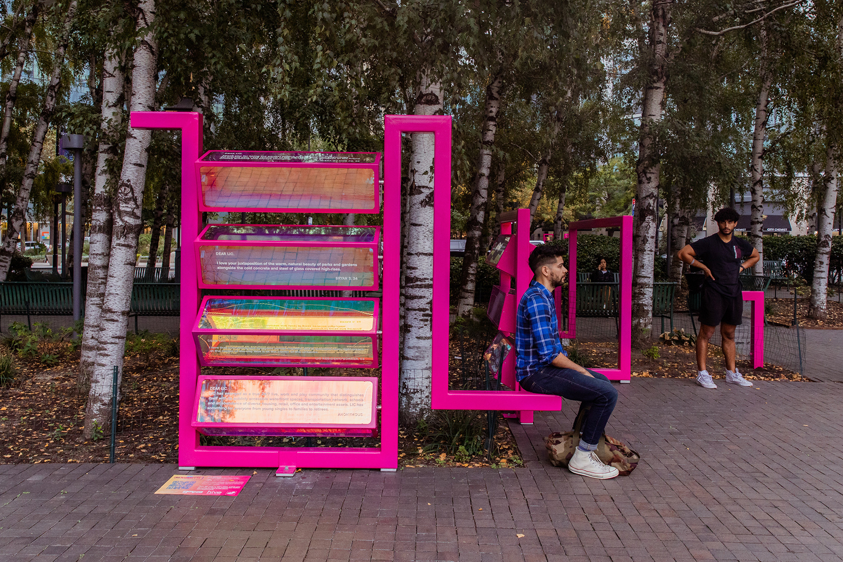 “Ribbon”临时装置丨美国纽约丨The Urban Conga 与 Hive Public Space-19