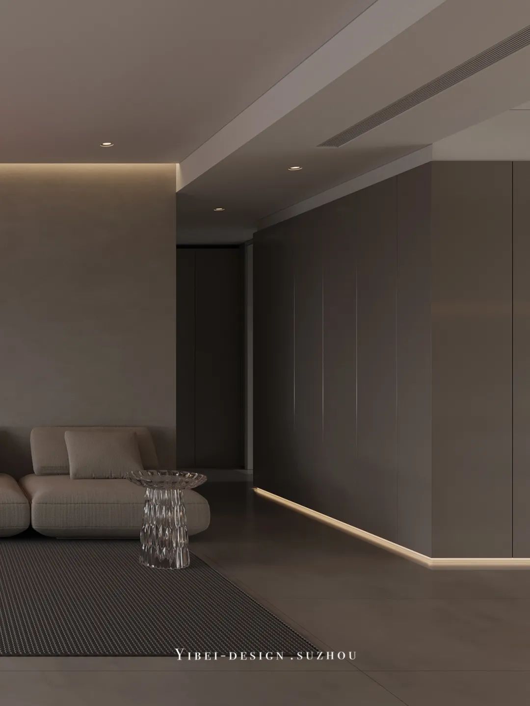 现代极简家装设计丨中国苏州丨YIBEI DESIGN-1