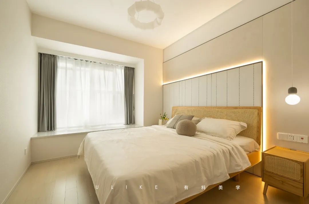 110㎡简约奶油风家居丨刁俊豪-43