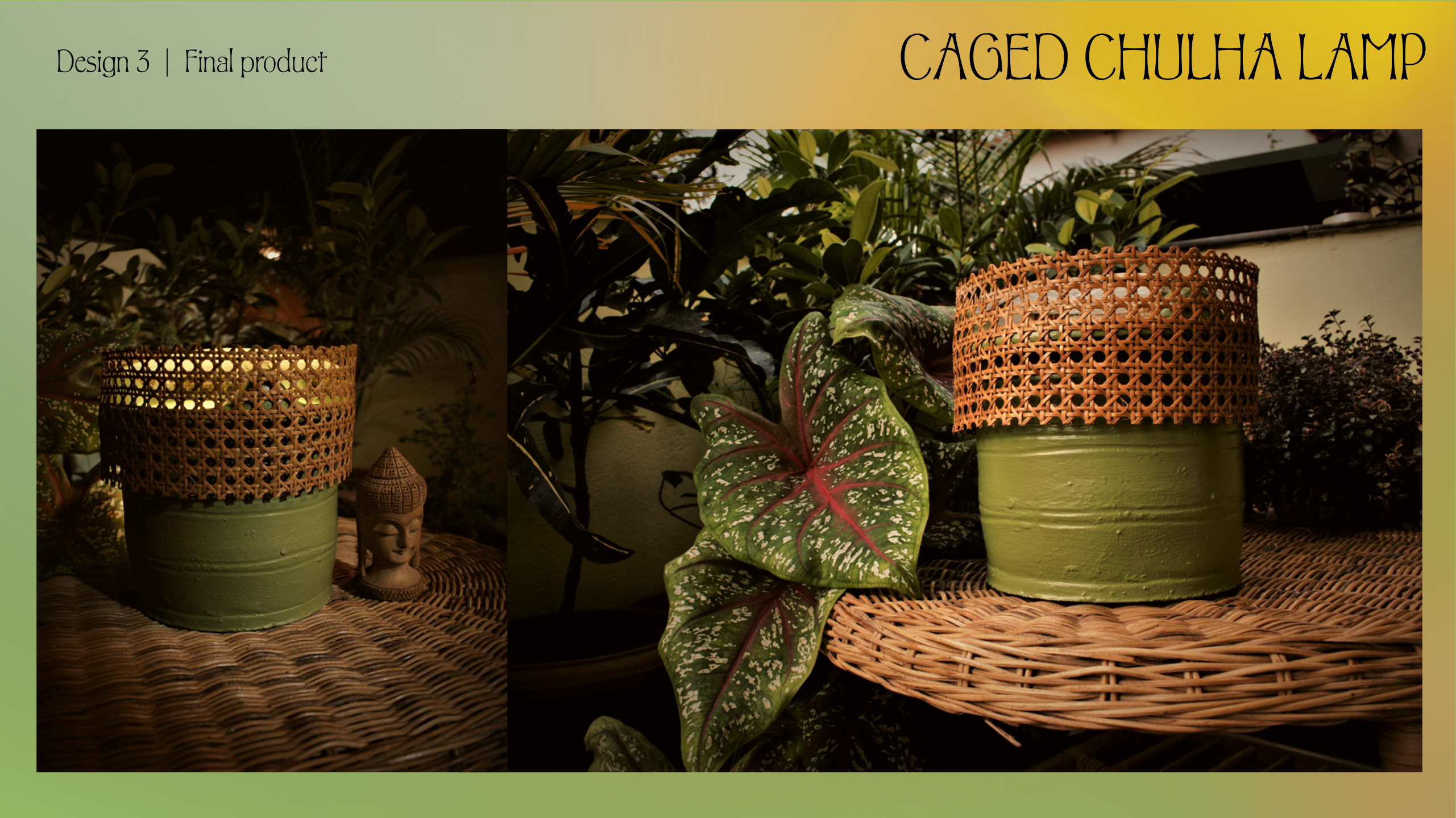 Indian cottagecore lamps - Cluster craft project-15