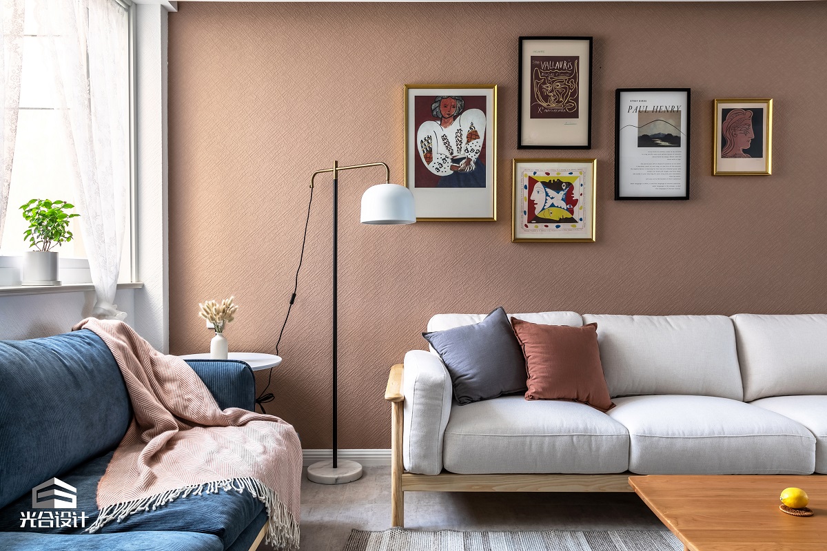 金坛华苑一村 130㎡北欧风温馨家居设计-12