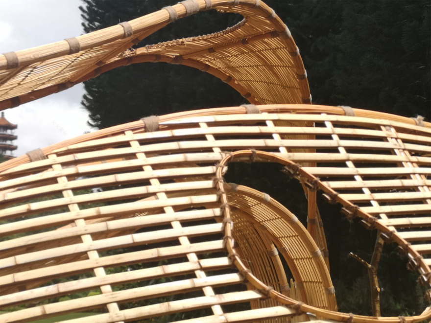 深圳 “种子”现代竹编装置-41