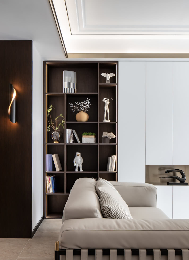 万科汉口传奇·唐樾轻奢风精装房设计，空间潜力极致发挥-14