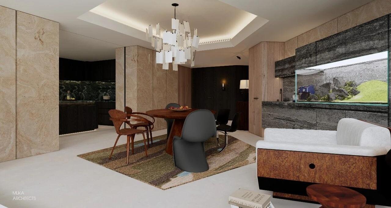 木卡建筑设计 · 上海350㎡滨江景观宅丨中国上海丨上海木卡建筑设计-9