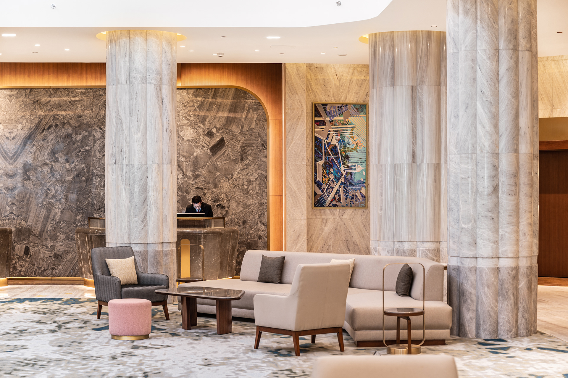 Conrad Cairo 公共区域室内设计丨埃及开罗丨El Ghoneimi Architects-16