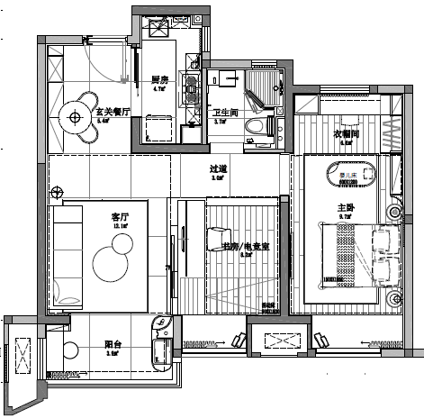 郑州凯旋门丨中国郑州丨万景百年室内设计-45