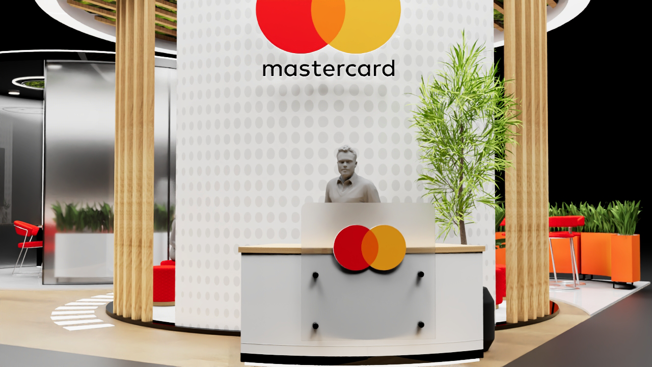 Mastercard 30·40 展位设计-6