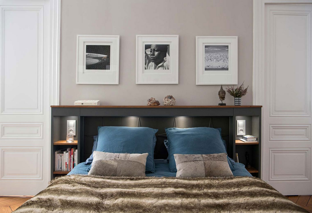 巴黎优雅古典公寓设计-15