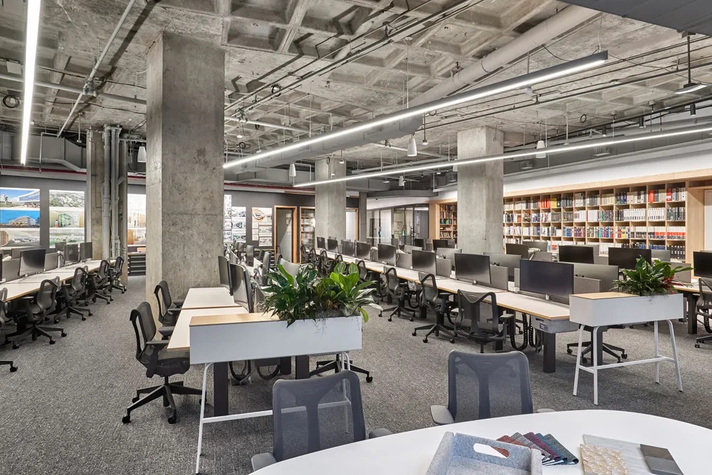 美国Perkins&Will办公空间丨美国纽约市-23