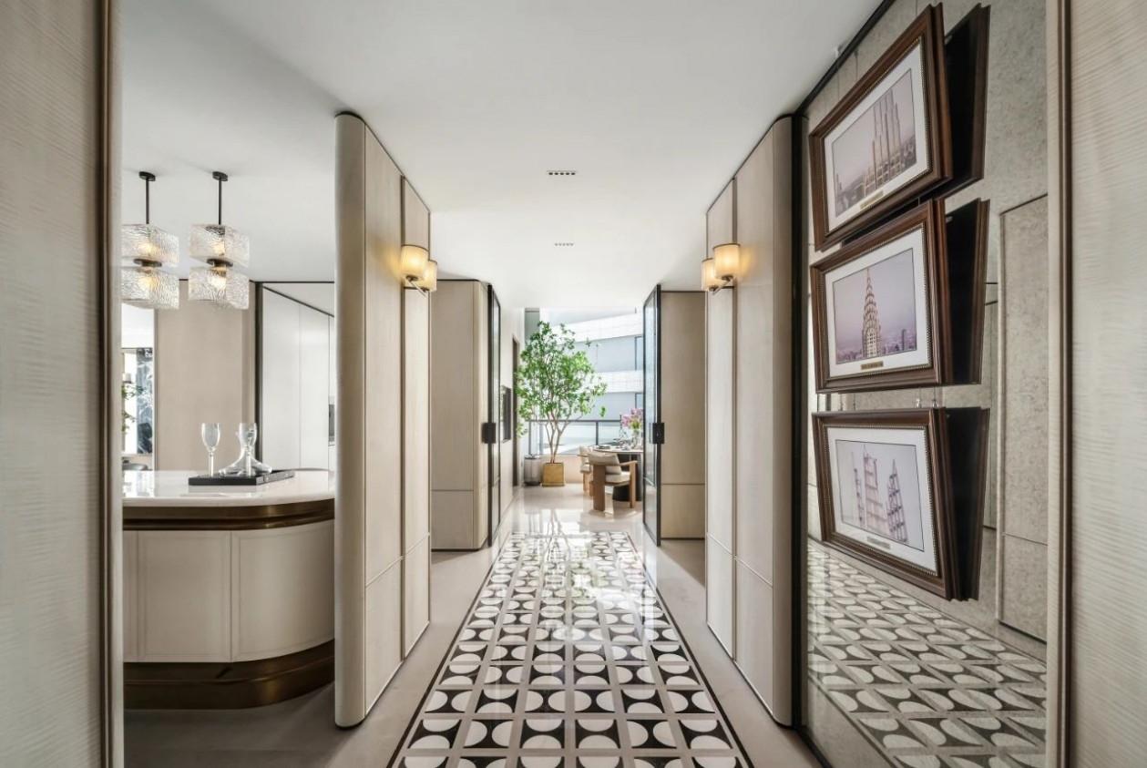 南宁轨道C11大平层344㎡丨中国南宁丨李益中空间设计-5