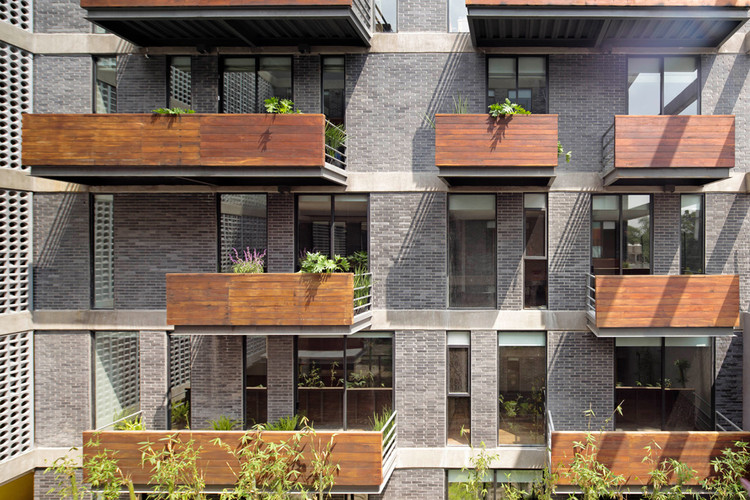 Barrank Building 墨西哥城南部公寓设计-64