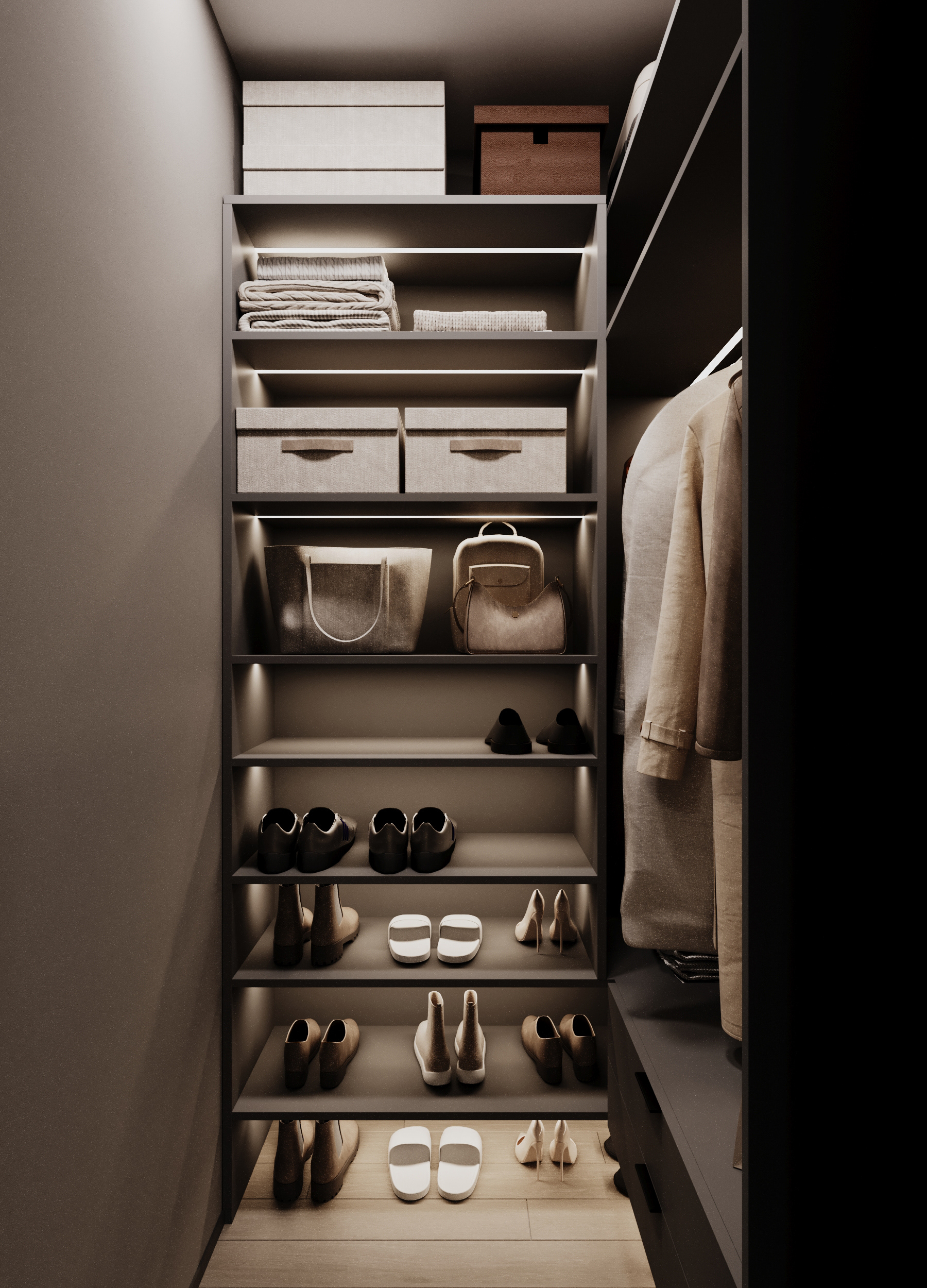 基辅某70平住宅公寓室内设计与可视化项目丨乌克兰基辅-27